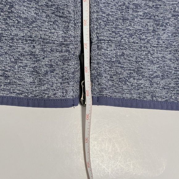 Robert Graham Full Zip Vest Mens 2XL XXL Classic Fit Heather Navy Blue Klose - Picture 5 of 10